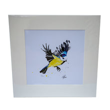 Load image into Gallery viewer, Limited edition print  - Blue Tit in flight